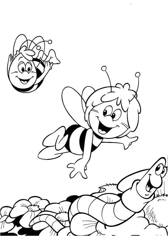 Coloriage Maya L Abeille à Imprimer 35 Best Abelles Images On Pinterest