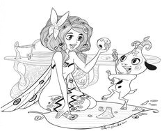 Coloriage Mia Et Moi A Imprimer Gratuit 14 Best Mia and Me Images On Pinterest