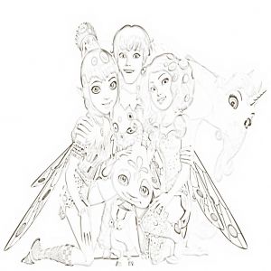 Coloriage Mia Et Moi A Imprimer Gratuit Mia and Me Da Colorare 109 In Mia and Me Da Colorare – Disegni