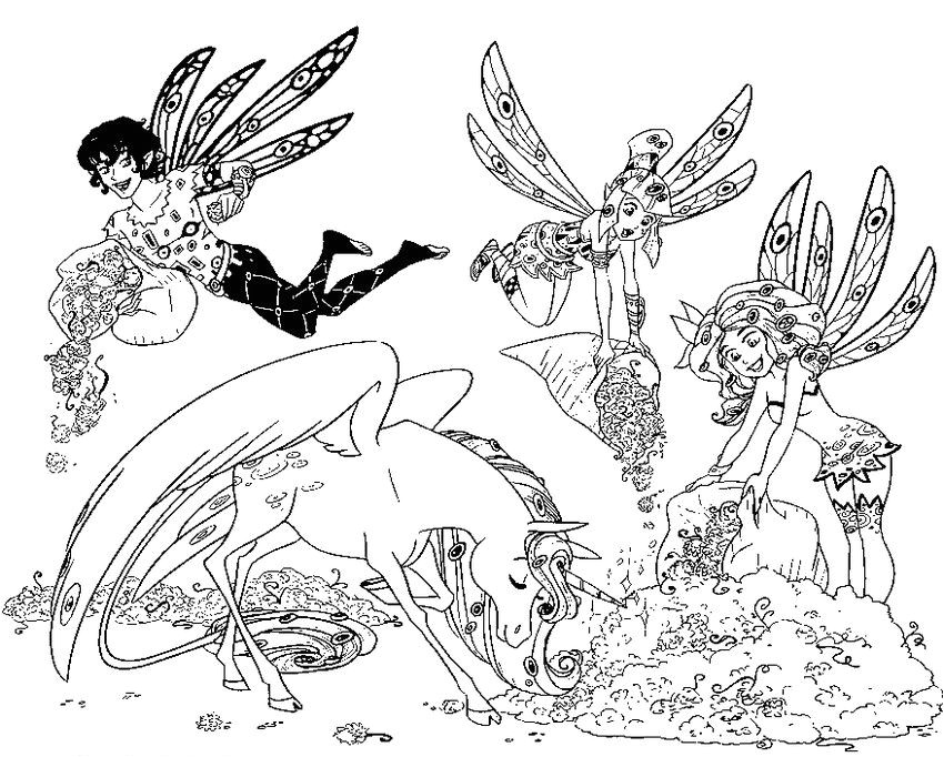 Coloriage Mia Et Moi Onchao Mia Mo Yuko Chao Mia & Me