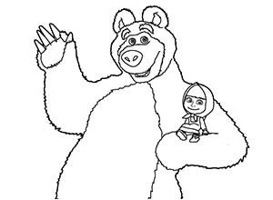 Coloriage Michka Et Macha Universal Club Des Petites Stars