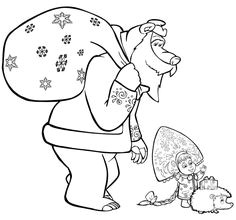 Coloriage Michka Masha 20 Best Coloriage Masha Et Mishka Images On Pinterest