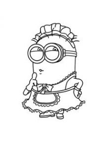 Coloriage Minion Bob à Imprimer Minions Tegninger Til Farvel¦gning Printbare Farvel¦gning for B¸rn