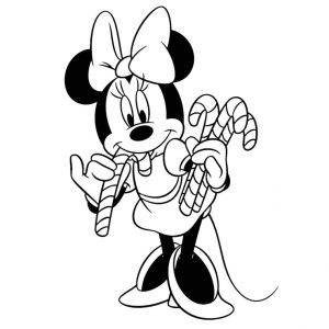 Coloriage Minnie à Imprimer Gratuitement Dessin Colorier Minnie Et Mickey B©b©