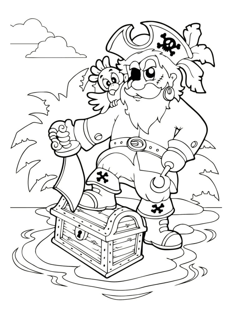 Coloriage Minnie Princesse à Imprimer Coloriage Pirate 25 Dessins   Imprimer Création