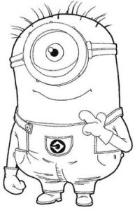 Coloriage Moi Moche Et Méchant 2 336 Best Minions Images On Pinterest