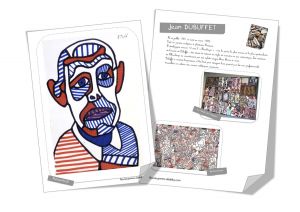 Coloriage Moi Moche Et Méchant 2 Fiche Artiste Jean Dubuffet