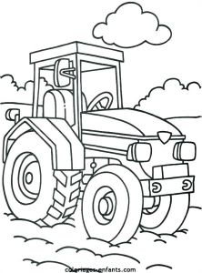 Coloriage Moissonneuse Tracteur tom Dessin Coloriage Tracteur tom Coloriage De La Ferme Coloriage De