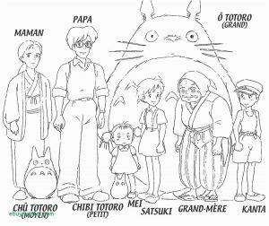 Coloriage Mon Voisin totoro the Best Anime Coloring Pages for Adults Coloring Pages Beautiful