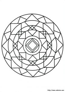 Coloriage Mosaique Arabe Coloriages De Mosaique Mandalas A Mandala E Structure Coloriage