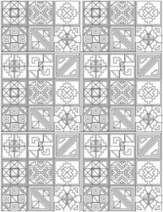 Coloriage Mosaique Code 35 Best Motif De Coloriage Difficile Pour Adulte Difficult Pattern