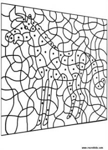 Coloriage Mosaique Code 46 Best Coloriages Magiques Images On Pinterest