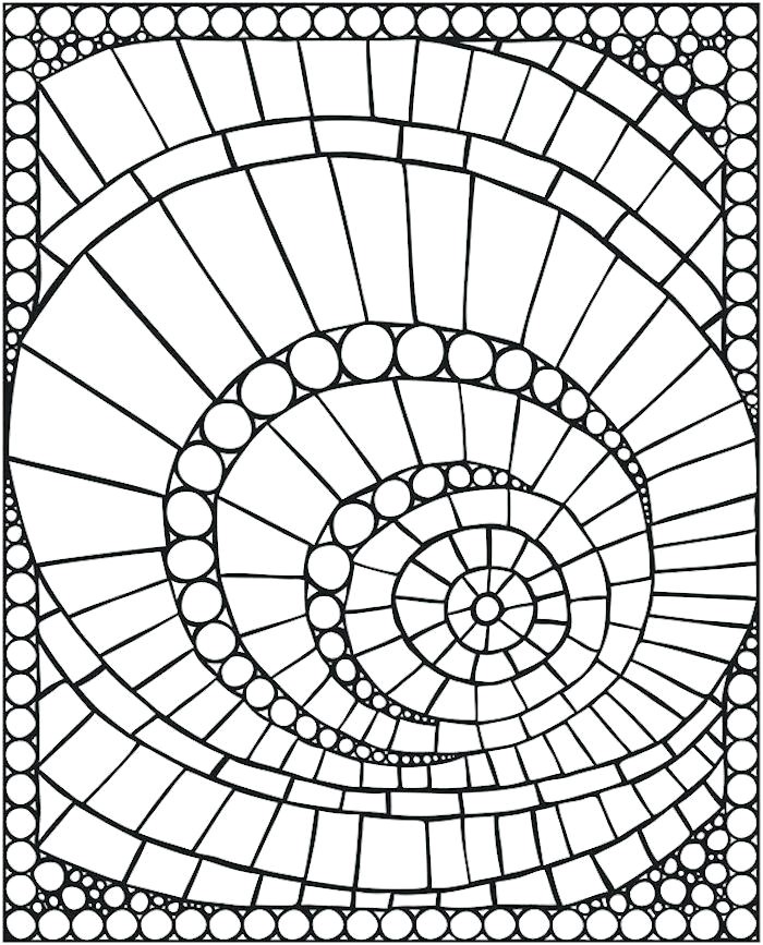 Coloriage Mosaique Cp Coloriages De Mosaique Mandala Pour Coloriage Mosaique A Imprimer