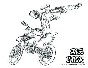 Coloriage Motocross Freestyle Coloriage Moto Cross Nd Coloriage De Moto Cross Freestylend