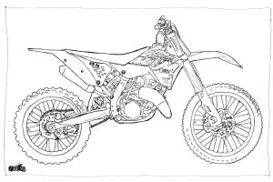 Coloriage Motocross Honda Coloriage Motocross Imprimer Moto Cross A De Cro astradstinfo