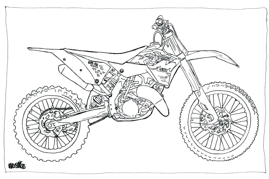 Coloriage Motocross Ktm A Imprimer Coloriage De Moto Cross Coloriage Motocross 36 Dessin Destines A