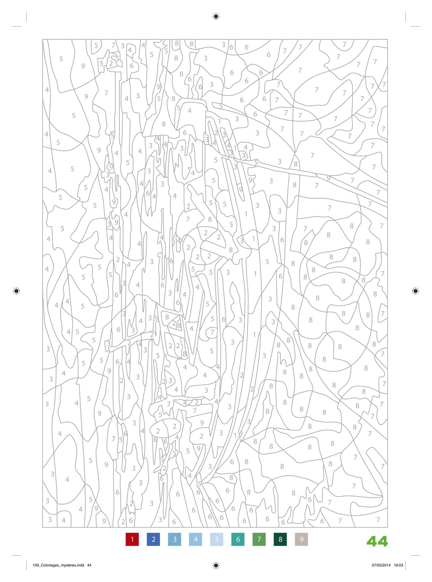 Coloriage Mystere Adulte Disney Coloriages Myst¨res Jérémy Mariez Dp