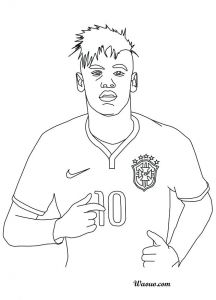 Coloriage Neymar Gratuit Coloriage Neymar A Imprimer Coloration Cheveux Livraison Gratuite