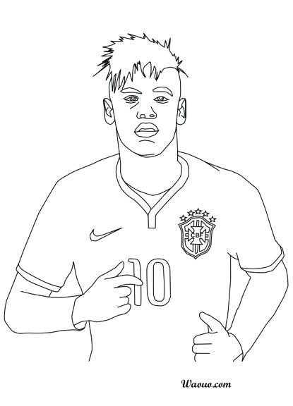 Coloriage Neymar Jr Coloriage Neymar A Imprimer De Lebron James – Fashionzenfo