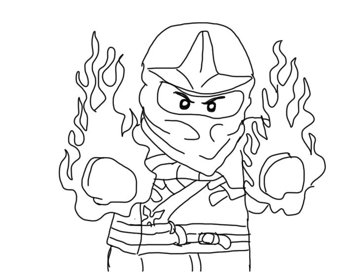 Coloriage Ninjago Kai Zx Free Printable Ninjago Coloring Pages for Kids