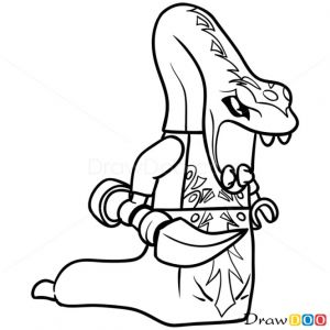 Coloriage Ninjago Serpent Pythor How to Draw Pythor P Chumsworth Lego Ninjago