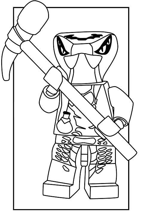 Coloriage Ninjago Tribu Serpent Coloriage Et Dessin De Ninjago   Imprimer