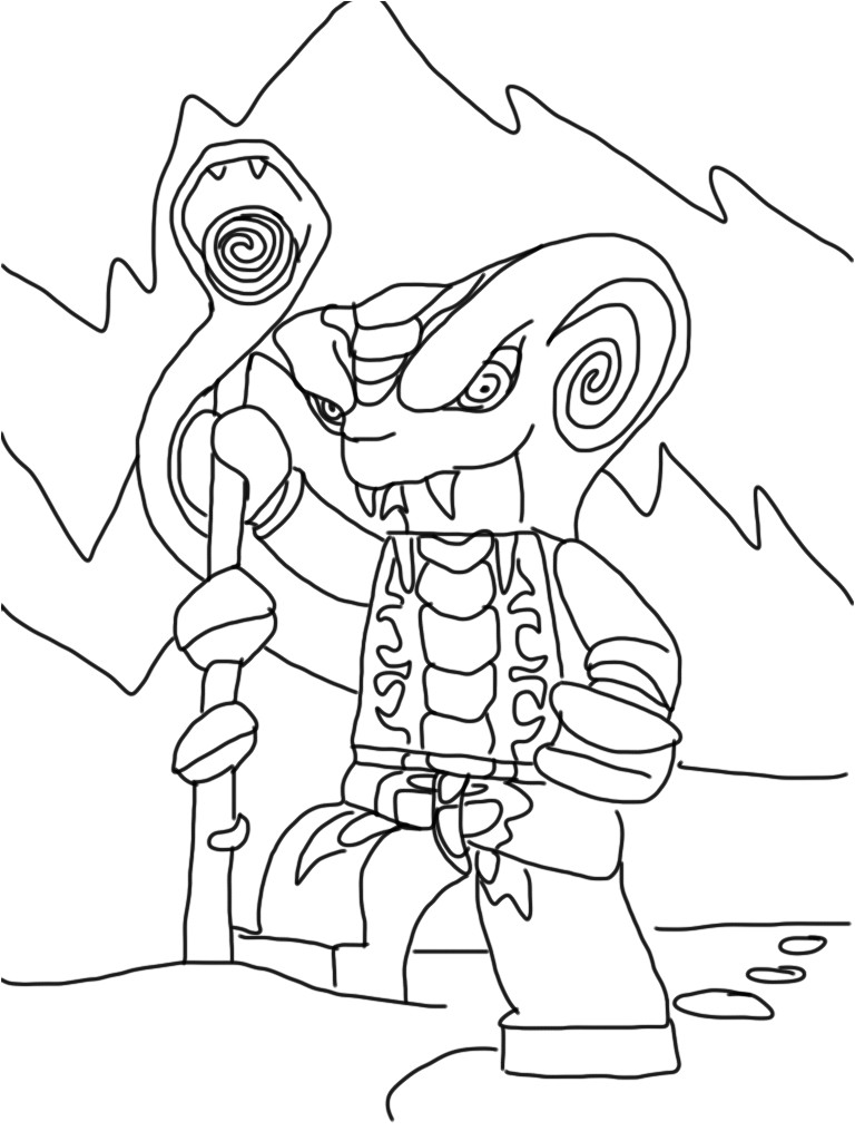Coloriage Ninjago Tribu Serpent Coloriage Ninjago Les Beaux Dessins De   Imprimer Et Colorier