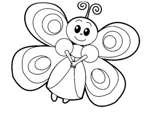 Coloriage Noeud Papillon à Imprimer Coloriage Simple D 39 Un Papillon Coloriage Papillon T Te Dessin