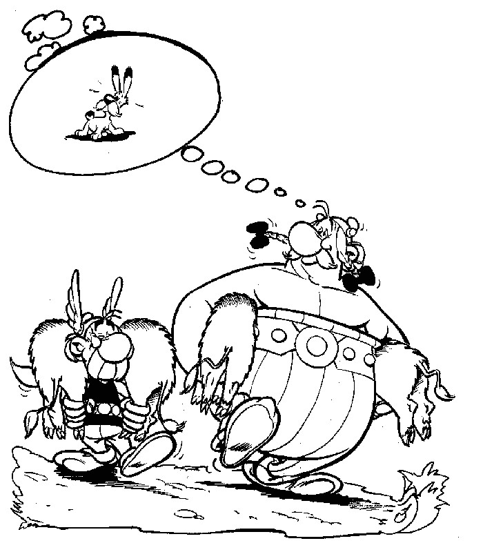 Coloriage Obelix Sanglier 190 Dessins De Coloriage asterix   Imprimer Sur Laguerche Page 19