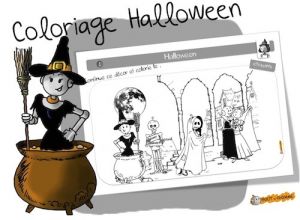Coloriage Octobre Bout De Gomme Coloriage D Halloween