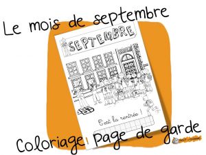 Coloriage Octobre Bout De Gomme Coloriages Les Mois De L Année