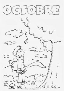 Coloriage Octobre Mois 4414 Best Preschool French Fun Images On Pinterest