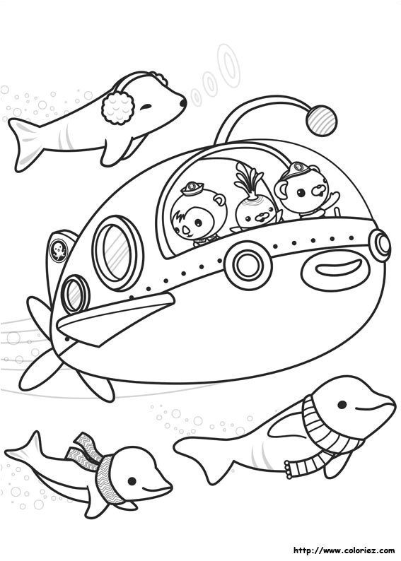 Coloriage Octonauts En Ligne Coloriage Octonauts Choisis Tes Coloriages Octonauts Sur Coloriez
