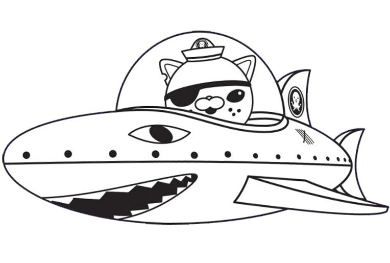 Coloriage Octonauts Gup Coloring Pages the Octonauts Drawing