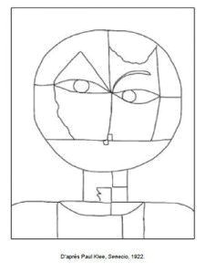 Coloriage Oeuvres De Picasso 71 Coloriages D Åuvres D Artistes Peintres   Imprimer