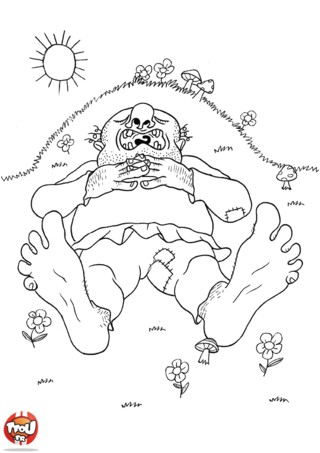 Coloriage Ogre Petit Poucet Coloriage Magique Ogre Meilleures Idées Coloriage Pour Les Enfants