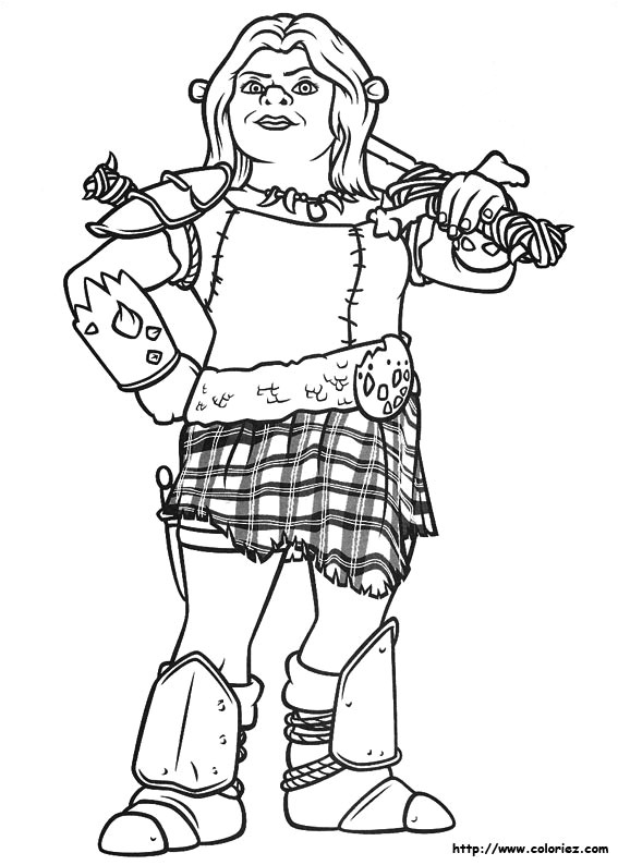 Coloriage Ogresse Index Of Images Coloriage Shrek 4 Il Etait Une Fin
