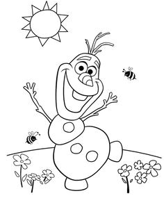 Coloriage Olaf à Imprimer 86 Best Frozen Images On Pinterest