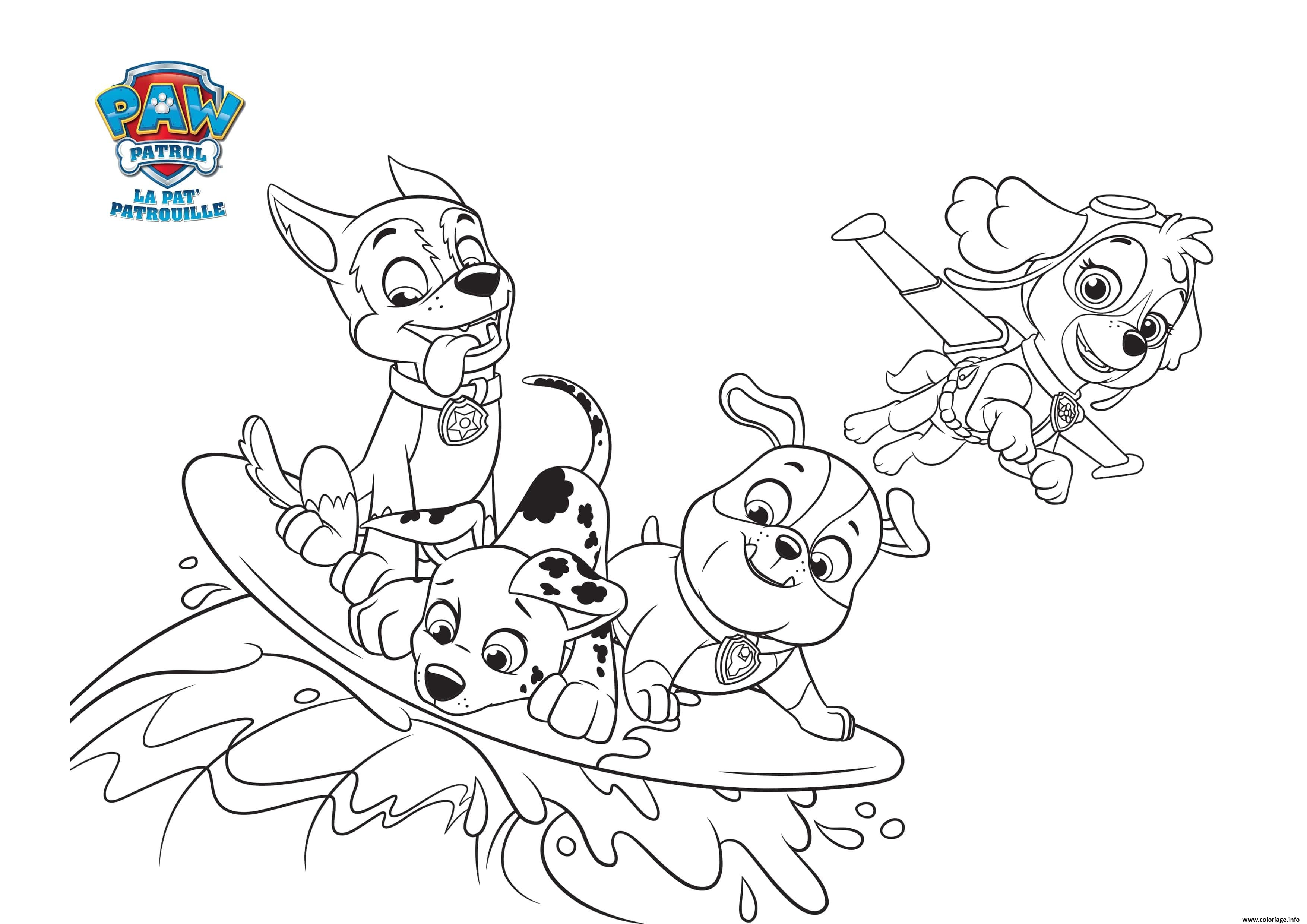 Coloriage Oum Le Dauphin à Imprimer Frais Dessin Pat Patrouille A Colorier En Ligne – Mademoiselleosaki