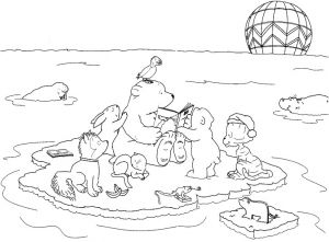 Coloriage Ours Banquise Coloriage Ours Polaire