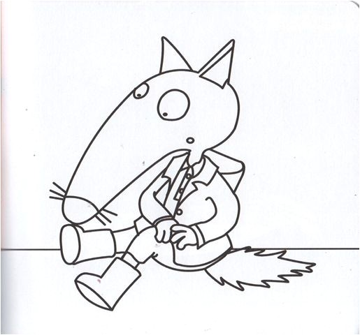 Coloriage P Tit Loup Coloriage Cont Loup Et P Tit Loup Page 2