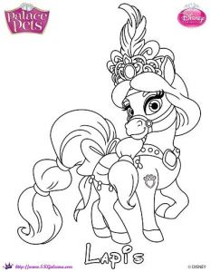 Coloriage Palace Pets Seashell Princess Palace Pets Coloring Page Of Lapis