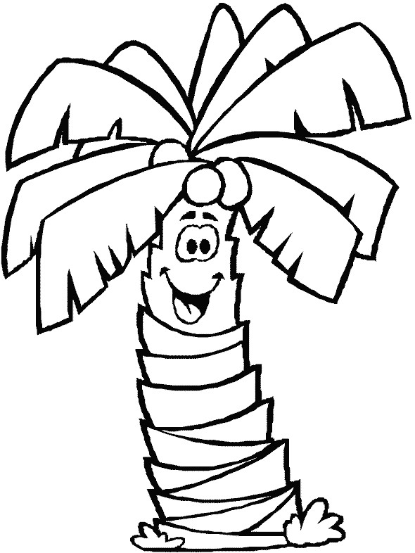Coloriage Palmier A Imprimer Gratuit Coloriage Palmier