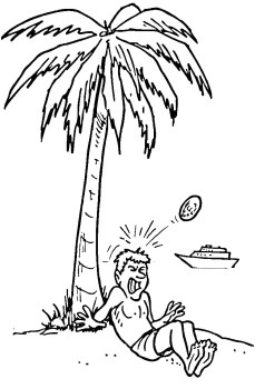 Coloriage Palmier Cocotier 97 Dessins De Coloriage Plage Palmier   Imprimer