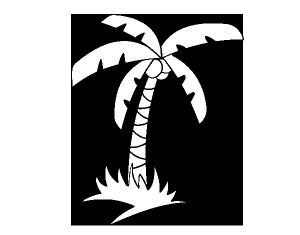 Coloriage Palmier Cocotier Cocotier 9 Nature – Coloriages   Imprimer