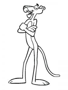 Coloriage Panthere Rose Et Ses Amis Coloriage Mowgli Et Bagheera De La Panthere Rose A Coloriages