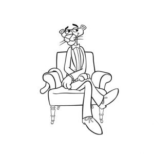 Coloriage Panthere Rose Et Ses Amis Coloriage Panth¨re Rose A Imprimer Gratuit