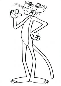 Coloriage Panthere Rose Et Ses Amis Coloriage Panthere Jeux De Coloriage Panthere Rose Gratuit