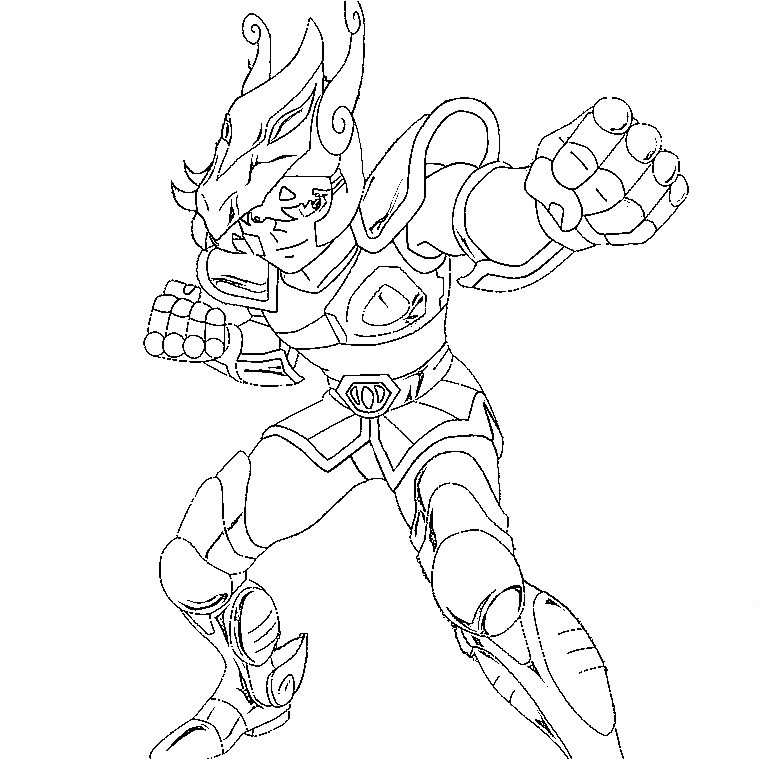 Coloriage Pegase Chevalier Du Zodiaque Coloriage Chevalier Du Zodiaque A Imprimer Gratuit