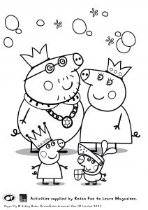 Coloriage Peppa Pig En Ligne Peppa Pig Coloring Pages